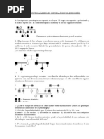 Problemas Genética Árboles Genealógicos