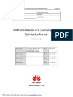 14 GSM BSS Network KPI Call Setup Time Optimization Manual
