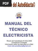 MANUAL de Electricidad Instalador Electricista 1