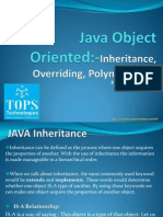 Learn Java Objects Inheritance Overriding Polymorphism