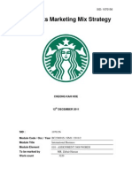 Starbucks Marketing Mix Strategy 