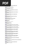Números publicados