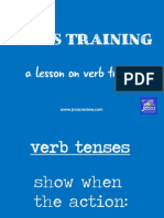 IELTS Training Verb Tenses