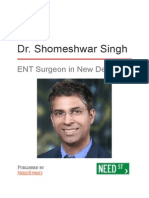 Dr. Shomeshwar Singh - ENT Surgeon in New Delhi