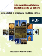 Adabi Posjete Mesdžidu Allahova Poslanika Saws