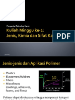 Mgg2-Jenis, Kimia Dan Sifat Karet