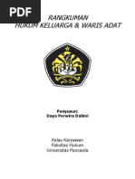 Makalah Hukum Waris Adat (Perbedaan Implementasi Hukum Waris Adat Di
