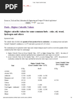 Fuels - Densities and Specific Volumes | PDF | Fuels | Petroleum