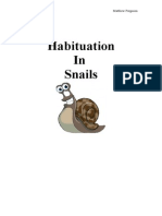 Habituation in Snails: How Repeated Stimuli Cause Reduced Responses