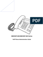 Manual Telefon SMC