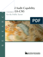 Internal Audit Capability Model IA-CM For The Public Sector Overview