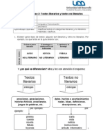 Textos Literarios y No Literarios