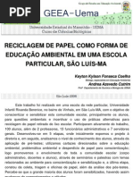 Reciclagem de Papel