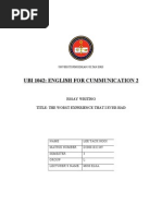 Download the worst experience that i have ever had by stanleylee SN21368009 doc pdf