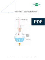 Marking Upper Temperature On Thermometer