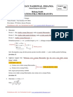 Pembahasan Simulasi Try Out Matematika Erlangga