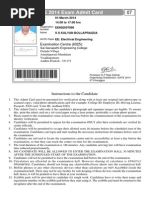 A550Z67_AdmitCard Gate 2014