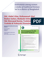 Respiratory Involvements Among Women Exposed To The Smoke of Traditional Biomass Fuel and Gas Fuel in A District of Bangladesh