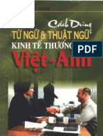 (Viet - Anh) Cach Dung Tu Ngu Va Thuat Ngu Kinh Te Thuong Mai