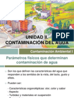 Clase 4. Unidad II. Contaminación del agua