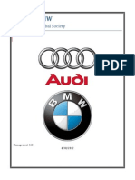 Audi Vs BMW Business in A Global Society
