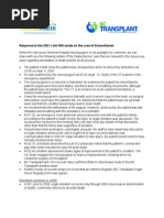 Download Statement to CBC Fifth Estate on the Case of Patient Shane Becker by the fifth estate SN213715314 doc pdf
