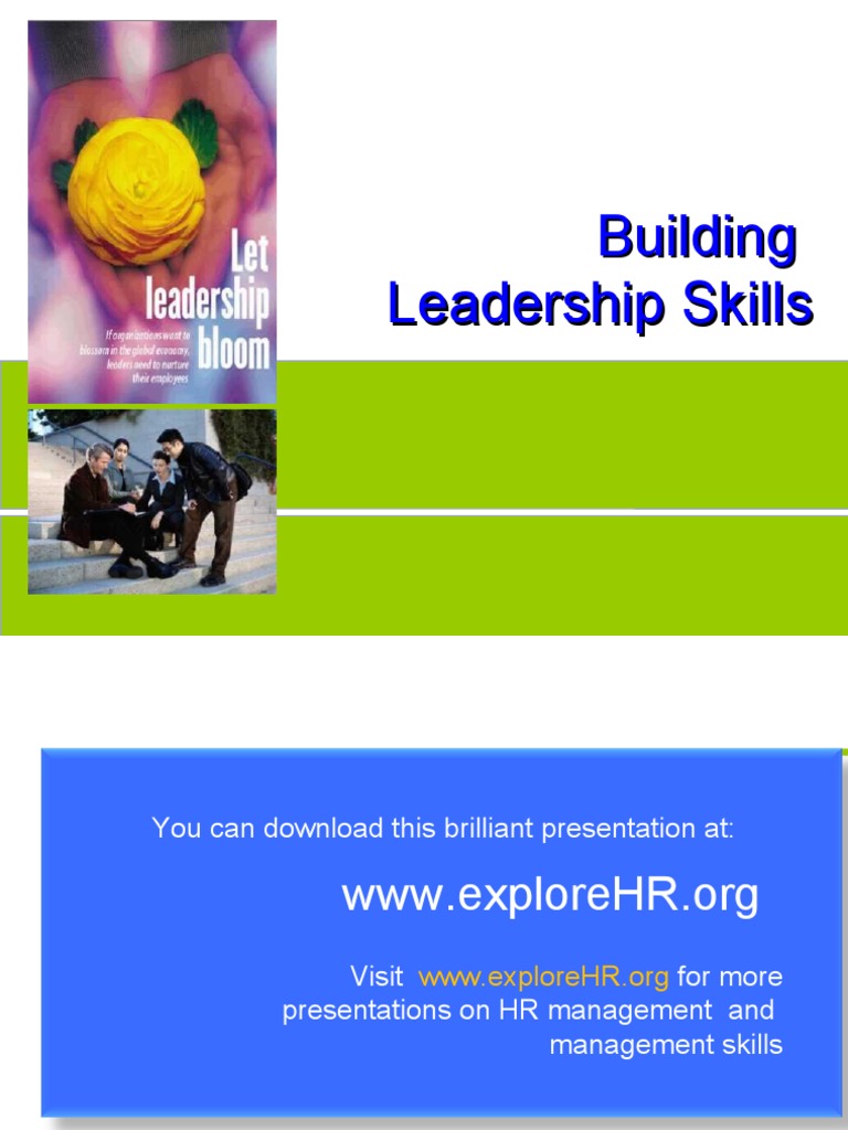 Leadership presentation ideas image