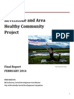 Revelstoke and Area Healthy Community project