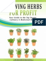 Growing Herbs For Profit