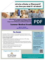 2014 Summer Medical Academy at Rady Children's Hospital