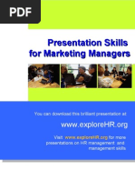 Download Presentation Skills for Managers by Yodhia Antariksa SN21372905 doc pdf