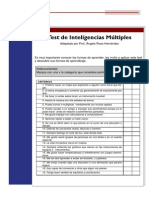 Test de Inteligencia Multiples