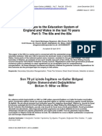 Changes to the Education System of England and Wales - Part 5