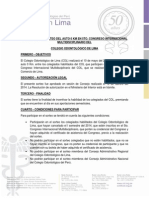 Bases para El Sorteo Del Auto o KM en 5to. CIMCOL