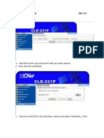 CNet CLD-221P BT User Guide