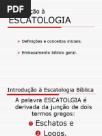 Introdução à Escatologia
