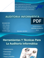 Herramientas y Tecnicas Para La Auditoria Informatica