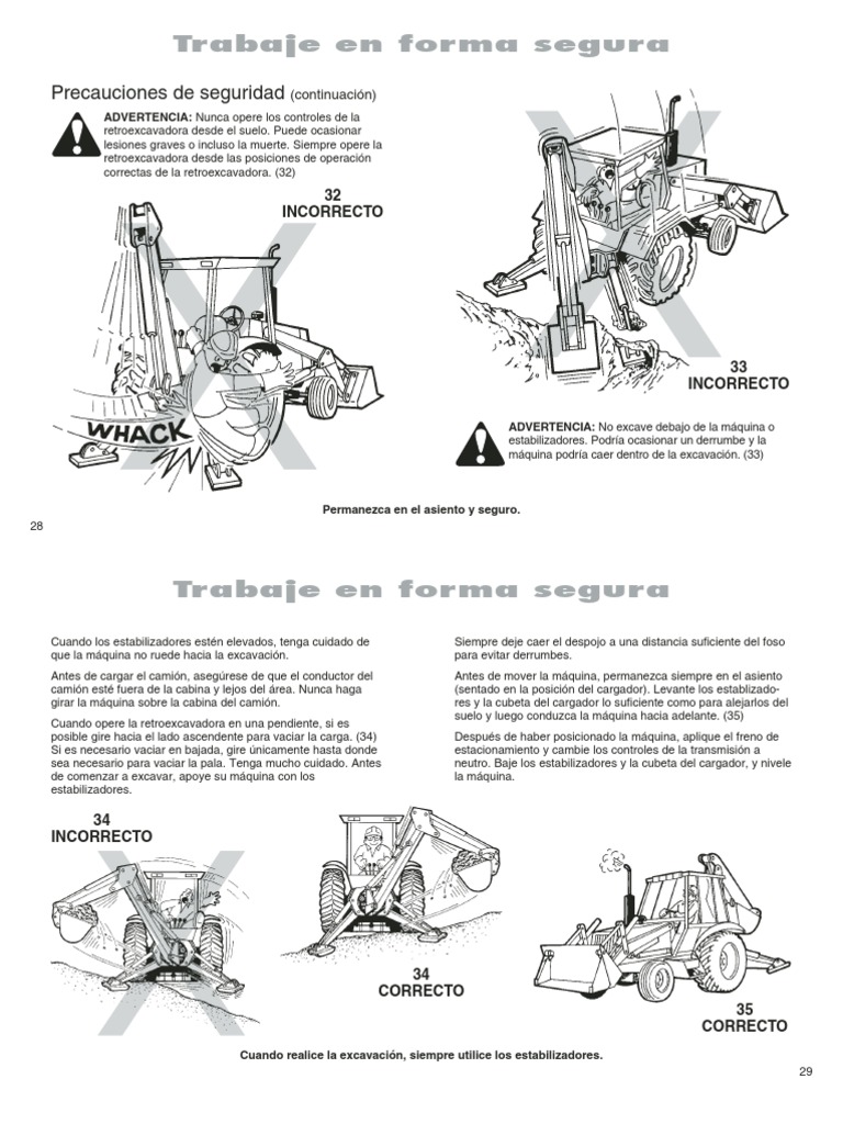 Backhoe Loader Spanish Sample | PDF | Camión | Science