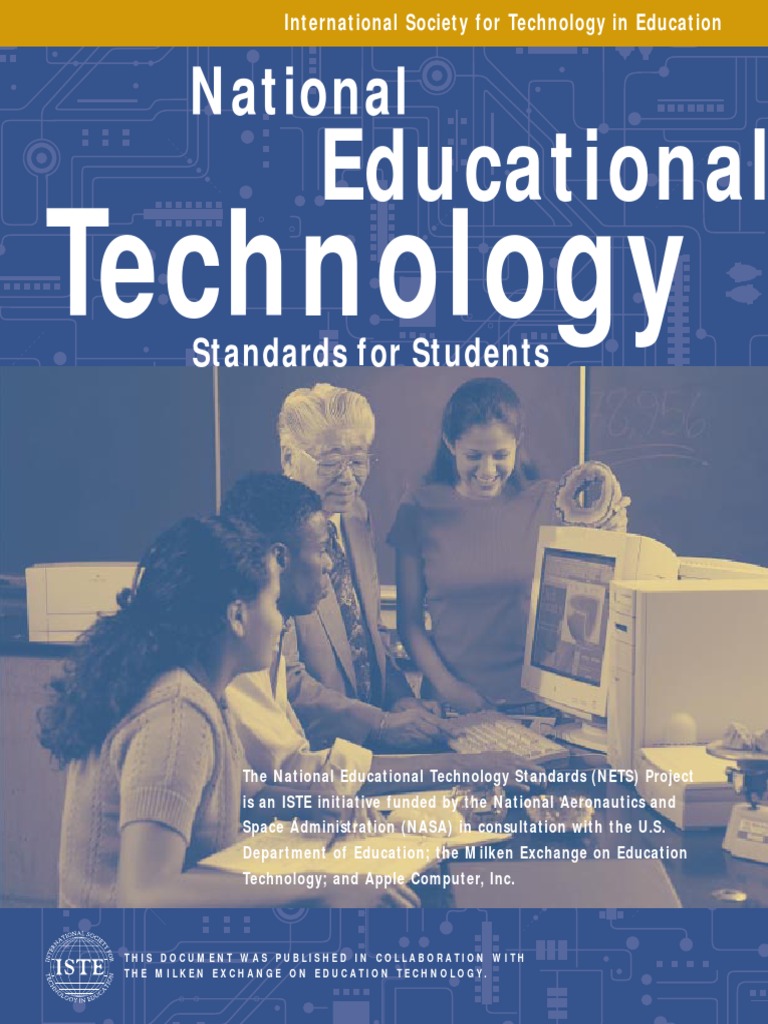 National Educational Technology standards for students Learning