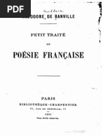 Petit Traité de Poésie Française