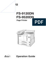 FS-9120dn FS-9520dn Operation Guide