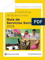 Guia de Servicios Sociales 2013 GCBA