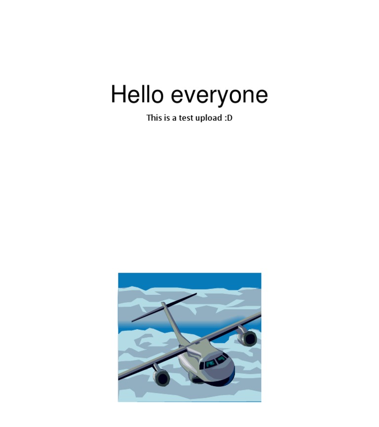 Test Upload Document Overview | PDF
