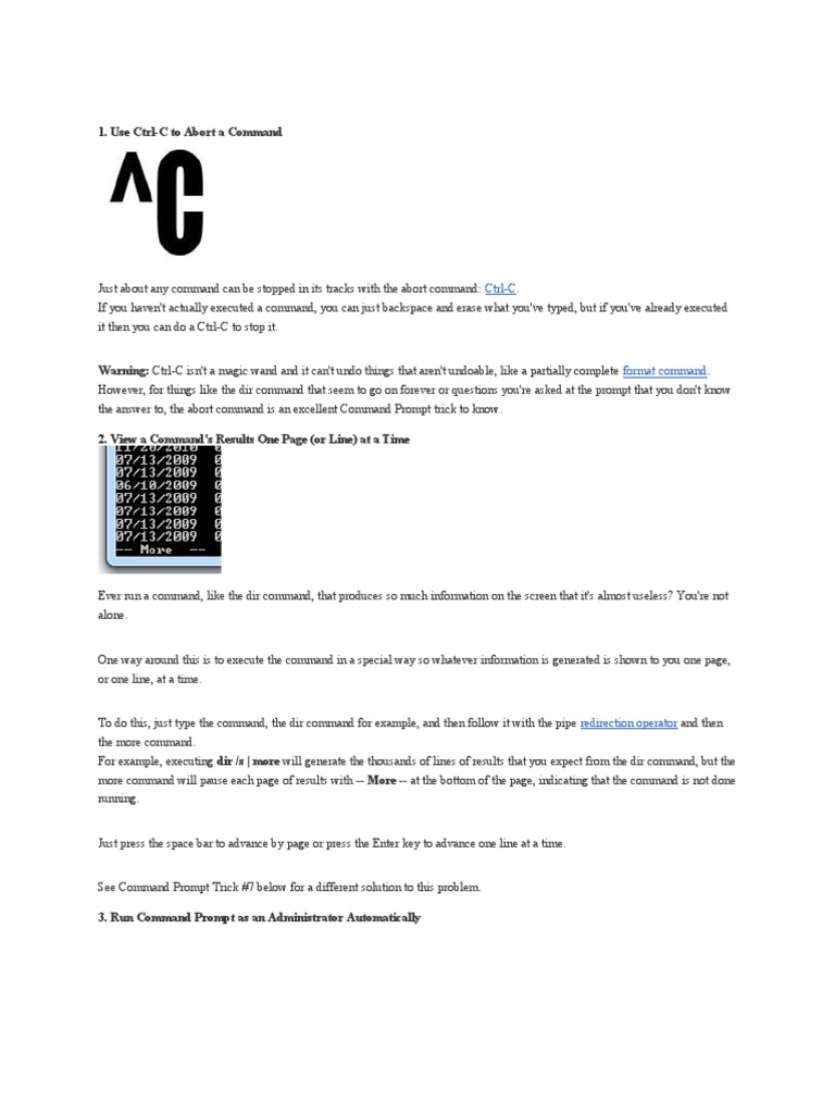 Trik CMD | PDF | Technology & Engineering