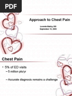 Approach To Chest Pain