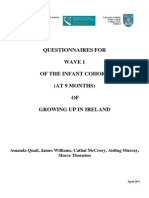 GUI QuestionnairesInfants