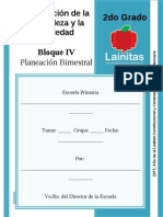 2do Grado - Bloque 4 - Exploración de La Naturaleza