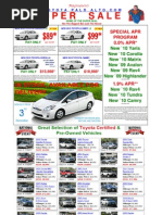 Download Toyota of Palo Alto Sunnyvale Mountain View - Print Ad Used Cars Corolla Yaris Camry Prius Highlander Rav4 by Toyota of Palo Alto SN21381315 doc pdf