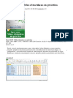 Excel 2010-Tabla Dinámica