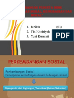 PPD: Perkembangan Sosial